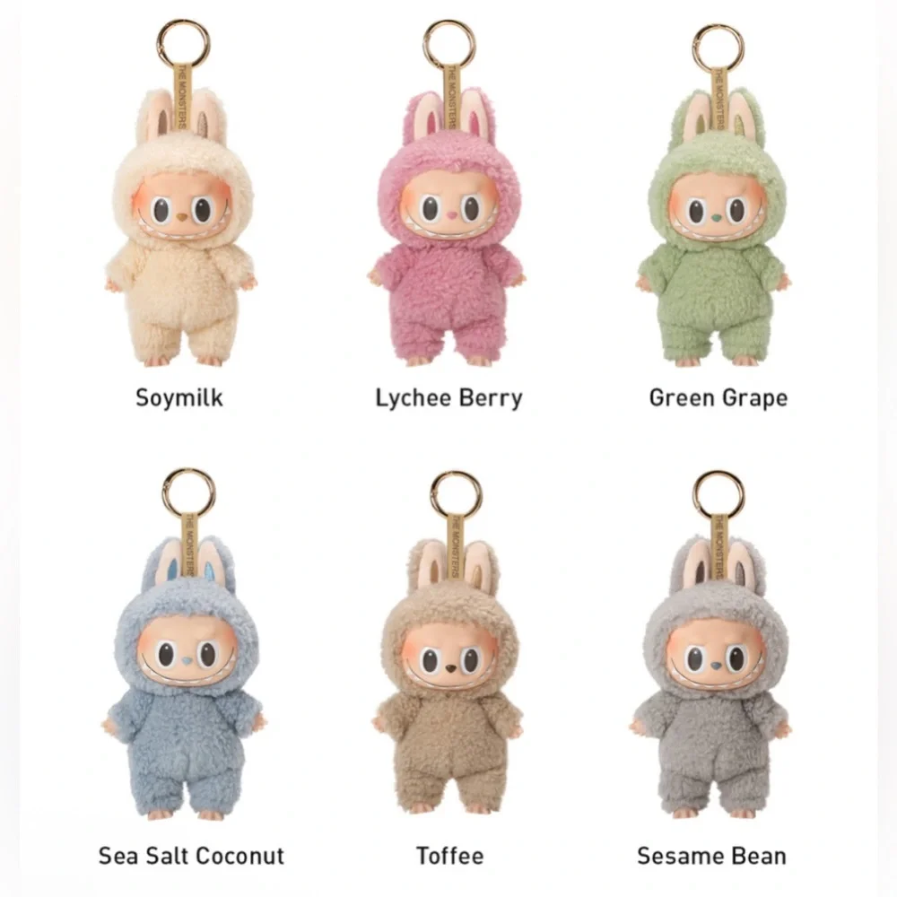 NIB FULL SET incl. SECRET Authentic Pop Mart Exciting Macaron Labubu Pendants - Picture 3 of 15